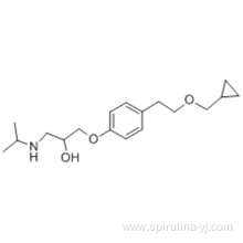 2-Propanol,1-[4-[2-(cyclopropylmethoxy)ethyl]phenoxy]-3-[(1-methylethyl)amino]- CAS 63659-18-7